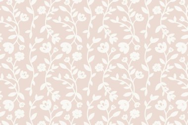 Pembe çiçekli arka plan vektörü