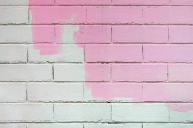 Açık tuğla duvar dokulu zemin