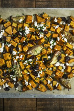 Vegan Şükran pişmiş Balkabagi tarifi