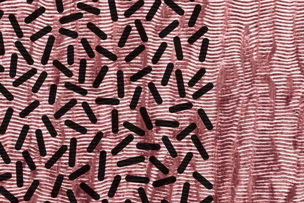 Рожевий Текстурований Фон Стіни — стокове фото