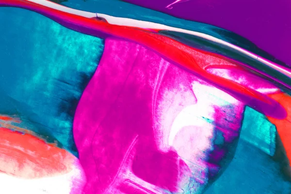 Tle Kolorowe Abstrakcyjne Malarstwo Akrylowe — Zdjęcie stockowe