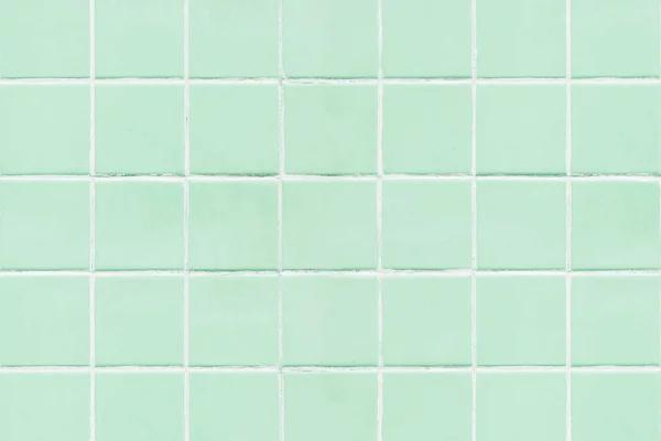Menta Azulejos Verdes Fondo Texturizado — Foto de Stock