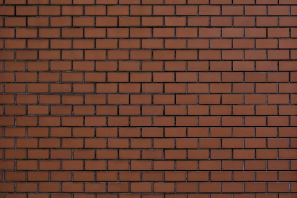 Brownish Red Brick Wall Textured Background — Stock Photo, Image