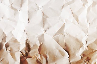 Buruşmuş beyaz kağıt desenli arkaplan