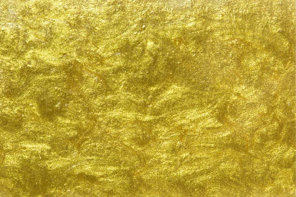 Gold Bemalt Strukturierte Wand Hintergrund — Stockfoto