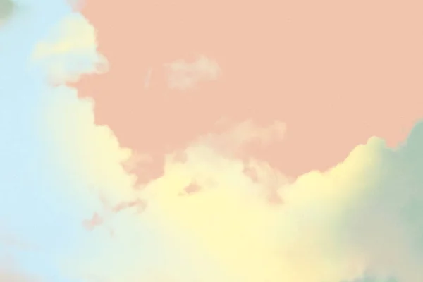 Kleurrijke Pastel Cloud Gestructureerde Achtergrond — Stockfoto