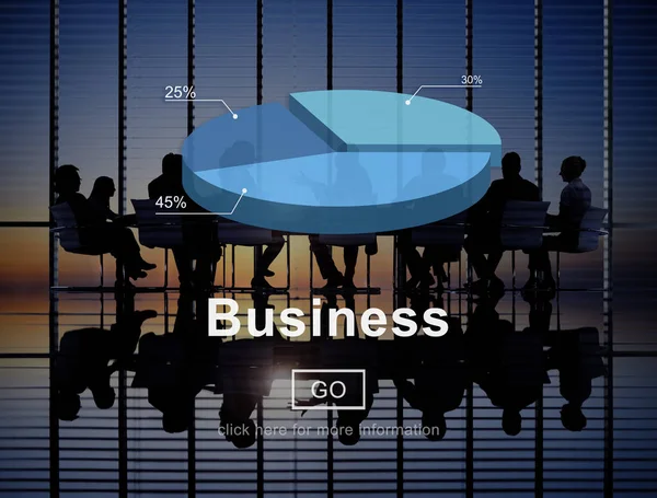 Business Growth Graph Concept — Stock Photo, Image