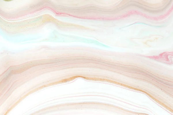 五颜六色的流体艺术大理石油漆纹理背景 — 图库照片