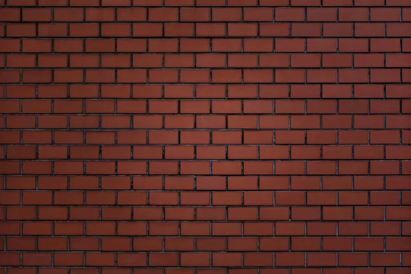 Brownish Red Brick Wall Textured Background — Stock Photo, Image