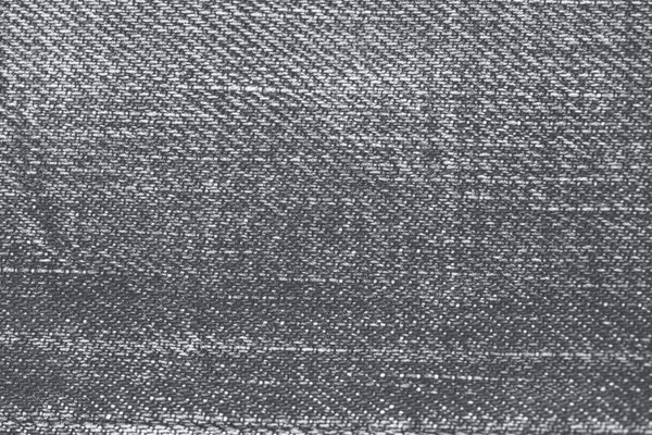 Cinza Jeans Tecido Texturizado Fundo — Fotografia de Stock