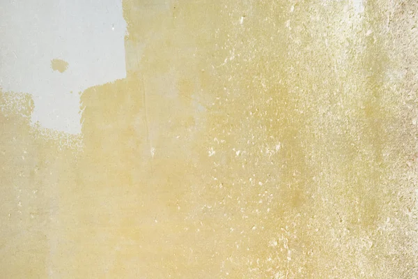 Yellow Paint Concrete Wall — Stock Photo, Image