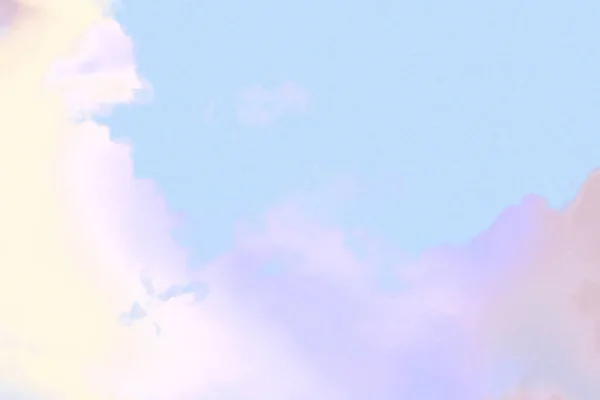 Färgglada Pastell Cloud Texturerat Bakgrund — Stockfoto