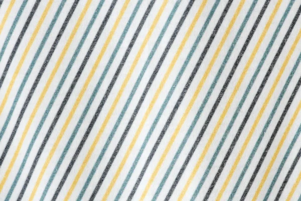 Färgglada Stripe Texturerat Tyg Bakgrund — Stockfoto