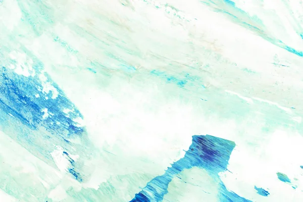 青い塗られた抽象的なテクスチャ背景 — ストック写真
