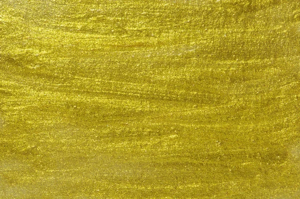 Złoto Ściana Pomalowana Teksturowanej Tło — Zdjęcie stockowe