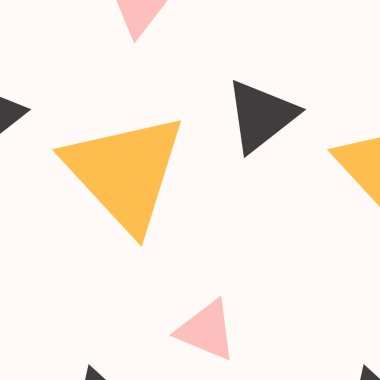 Renkli geometrik memphis tarzı arkaplan