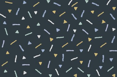 Soyut öge desenli arkaplan vektörü