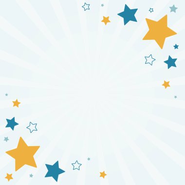 Festival yıldızlar arka plan tasarlamak vektör