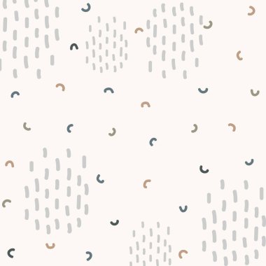 Soyut öge desenli arkaplan vektörü