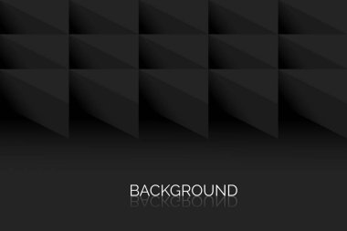 Siyah modern arkaplan tasarım vektörü