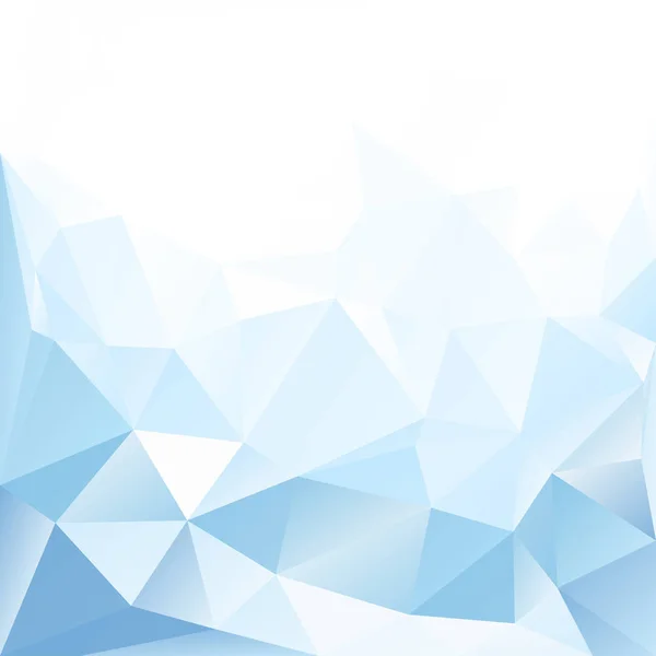 青と白の結晶テクスチャの背景 — ストックベクタ