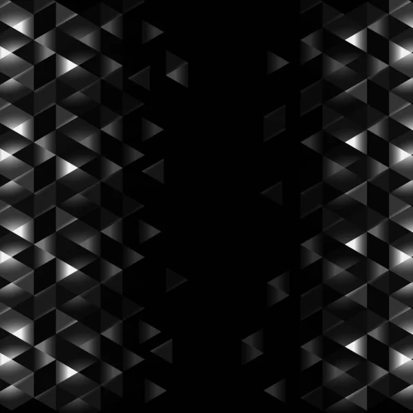 Black Prism Background Design Vector — Stock Vector