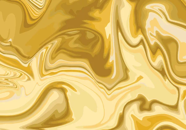 Marmor Abstrakt Gelb Farbe Textur Hintergrund Vektor — Stockvektor