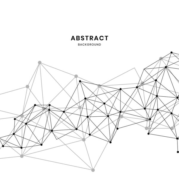 Абстрактный вектор белой нервной текстуры