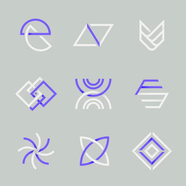 Modern Company Logo Design Vector — Stock Vector