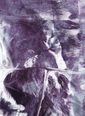 Mor akrilik boya dokulu arka plan