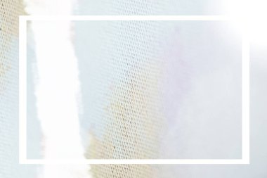 Pastel renkli arka plan ile bir dikdörtgen