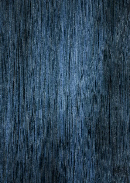 Azul Escuro Madeira Texturizado Fundo — Fotografia de Stock