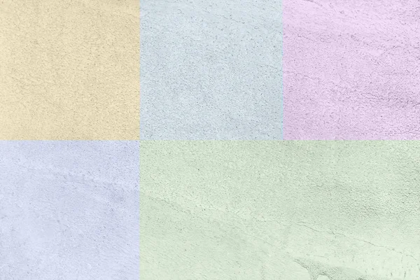 Kolorowy Plac Malowana Ściana Betonowa — Zdjęcie stockowe