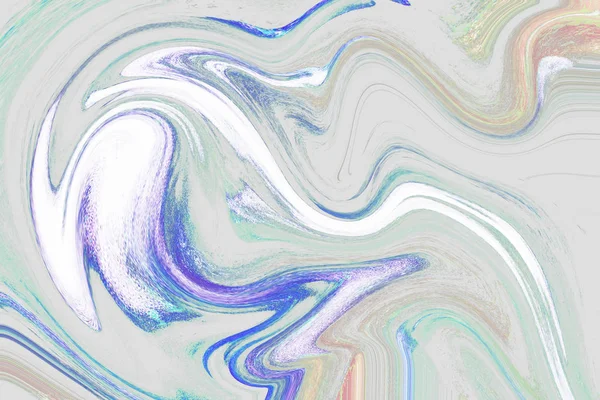 Fluid Art Marbling Paint Textured Background — Stock Photo, Image