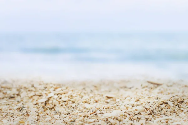 Zomer Strand Shot Van Ground View — Stockfoto