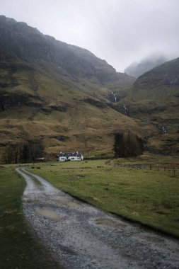 Cottage at Glen Etive, Iskoçya