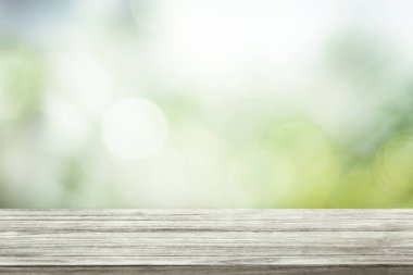 Doğa ürün arka planda rustik ahşap tahta