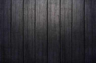 Siyah ahşap tahta dokulu arka plan