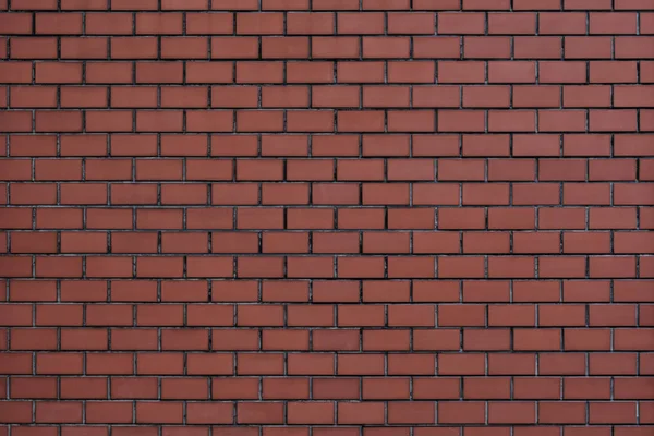 Brownish Red Brick Wall Textured Background — Stock Photo, Image
