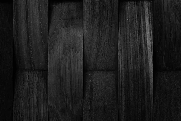 Black Wooden Plank Textured Background — Stock Photo, Image