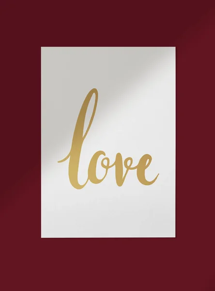 Cute Valentines Day Card Design — Stock Photo, Image