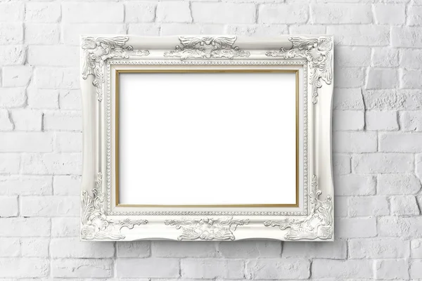 Vintage Premium Frame Design Mockup — Fotografia de Stock