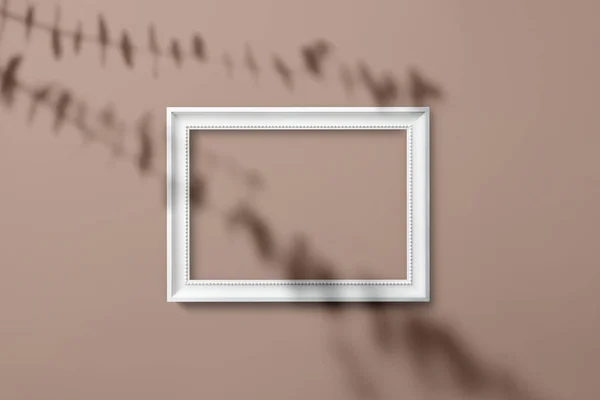 Minimal Blank Frame Mockup Design — Stock Photo, Image