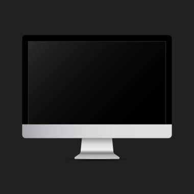 Dijital kişisel bilgisayar ekran modeli
