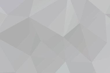 Soyut gri mozaik çokgen su yüzüne plan vektör