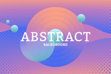 Renkli geometrik desenli arka plan vektör