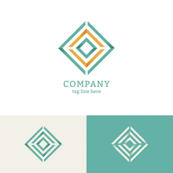 Diseño Del Logotipo Empresa Moderna Vector — Vector de stock