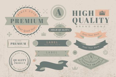 Klasik yüksek kalite tasarım element vektörleri