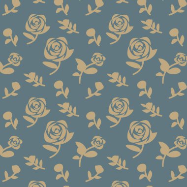 Altın desenli arka plan vektörü