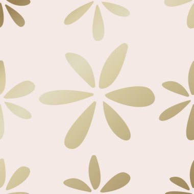 Altın botanik model arkaplan vektörü